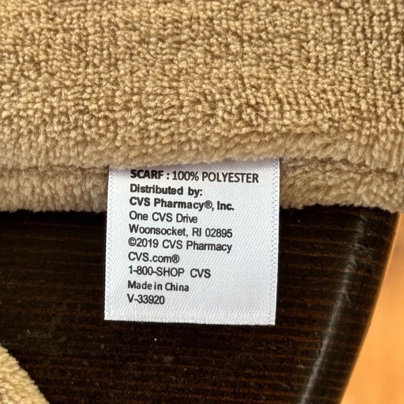 Wayland Square Women's Memory Foam Slipper Boots Size S 7/8 Brown W/Scarf Gift - Picture 12 of 14